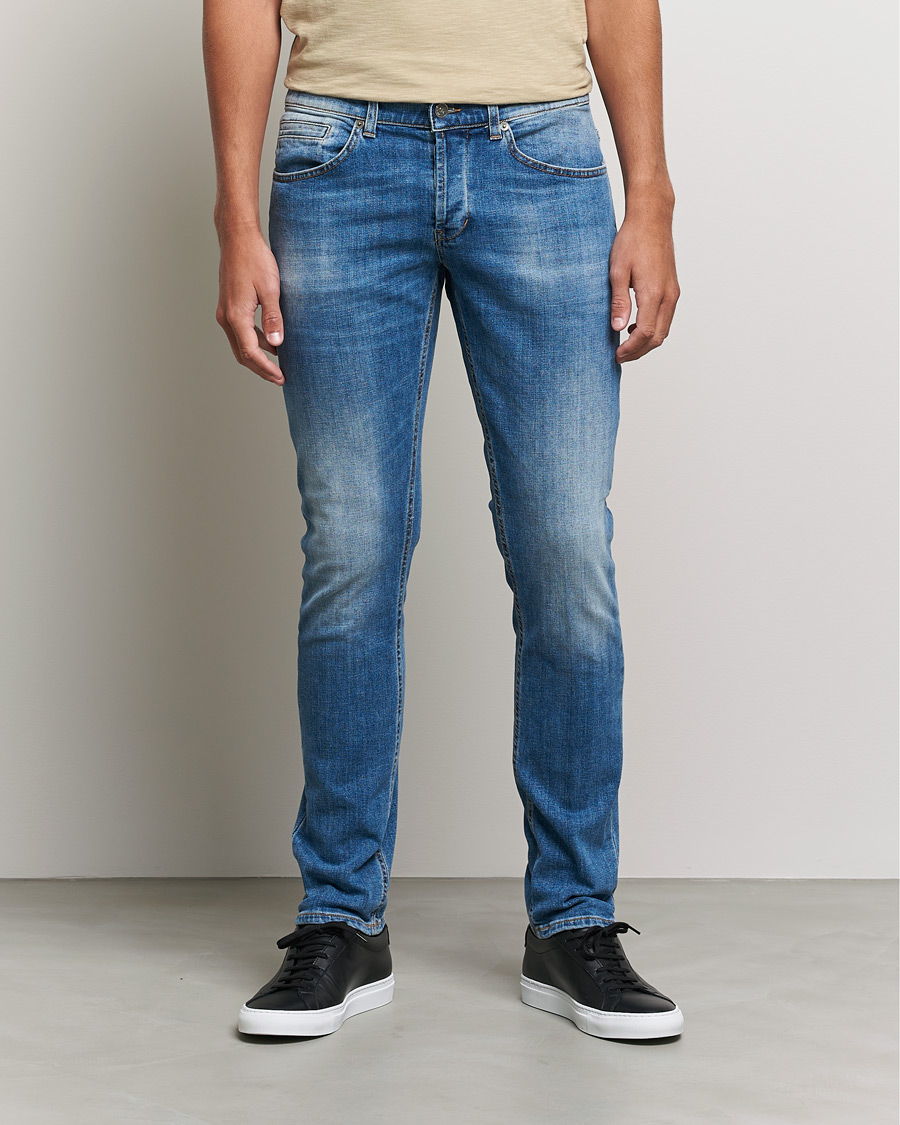 Herren | Jeans | Dondup | George Destroyed Jeans Blue