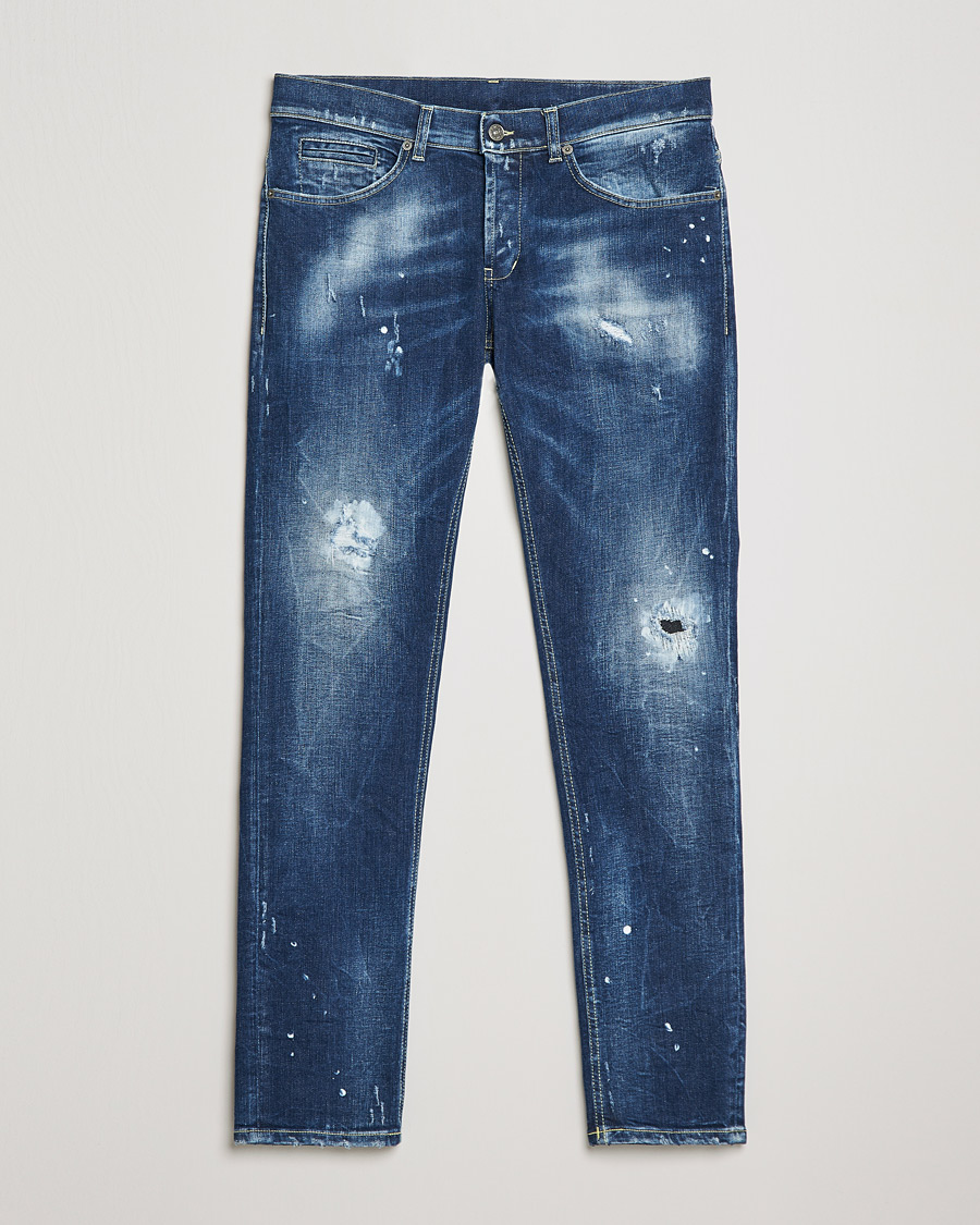 Herren | Jeans | Dondup | George Destroyed Jeans Blue