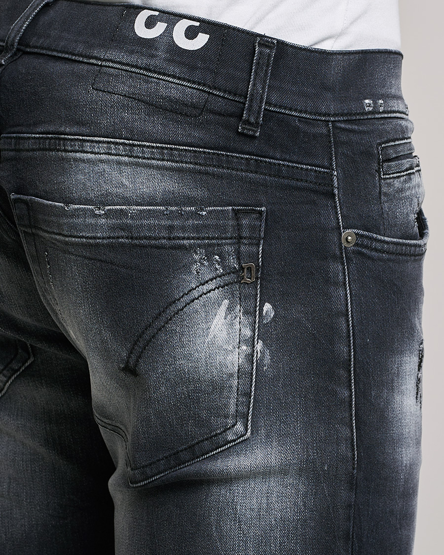 Herren | Jeans | Dondup | George Destroyed Jeans Grey/Black