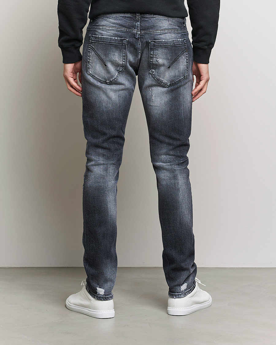 Herren | Jeans | Dondup | George Destroyed Jeans Grey/Black