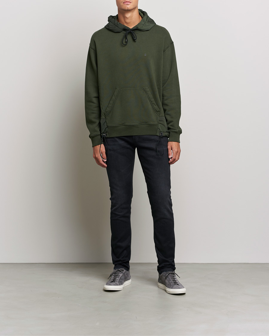 Herren | Pullover | Dondup | Felpa Cotton Hoodie Green