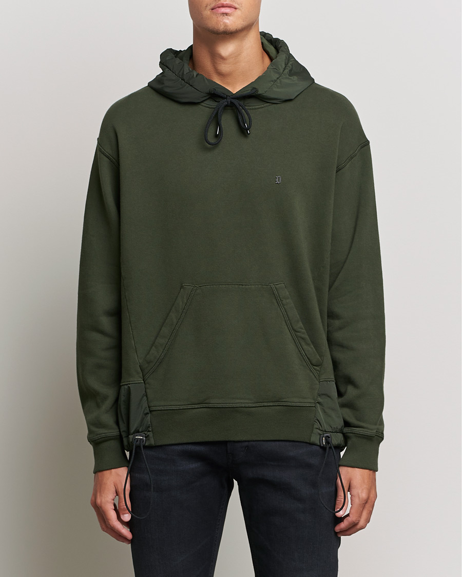 Herren | Pullover | Dondup | Felpa Cotton Hoodie Green