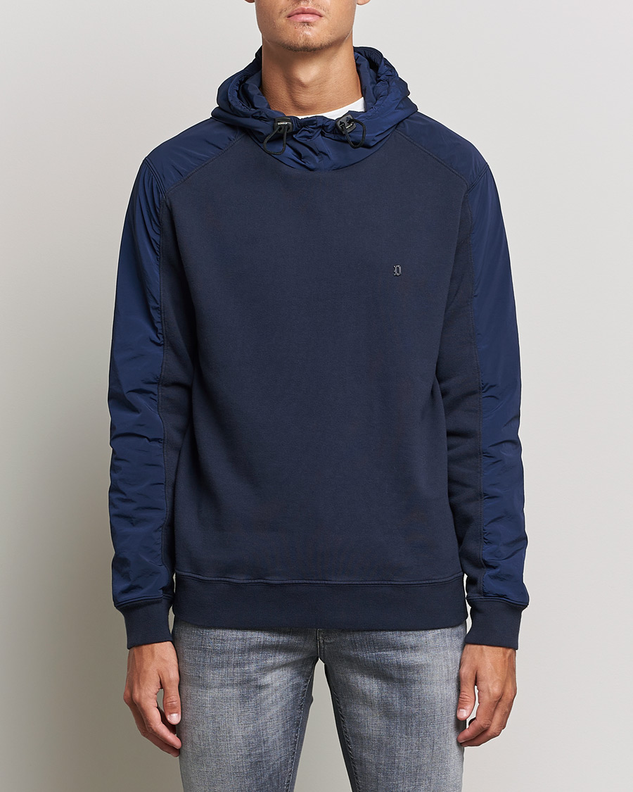 Herren | Pullover | Dondup | Felpa Hoodie Navy