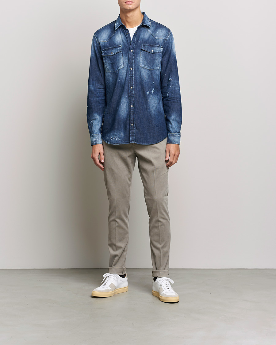 Herren | Hemden | Dondup | Denim Shirt Blue