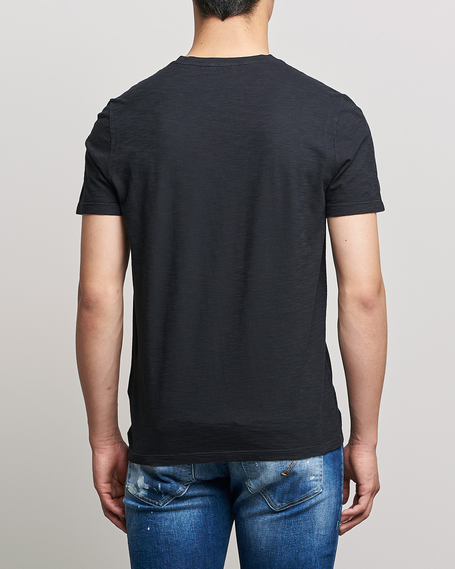 Herren | T-Shirts | Dondup | Cotton Slub Tee Black