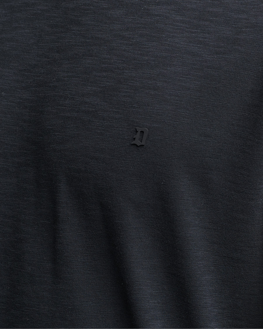 Herren | T-Shirts | Dondup | Cotton Slub Tee Black