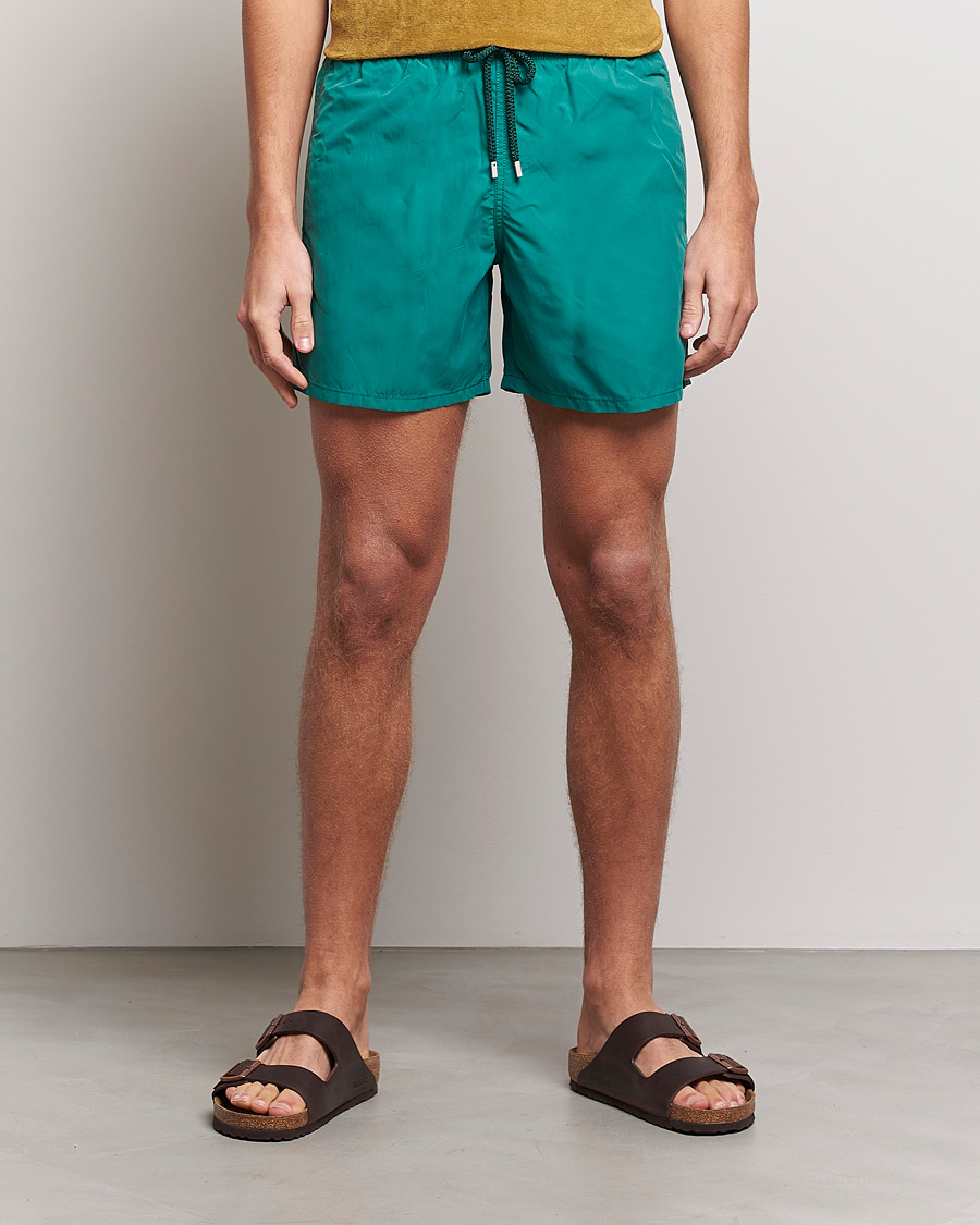 Herren | Badehosen | Vilebrequin | Moorea Swim Shorts Tilleul