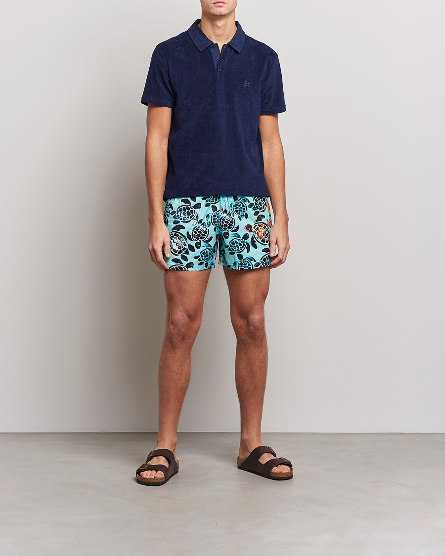 Herren | Hemden | Vilebrequin | Phoenix Terry Shirt Bleu Marine