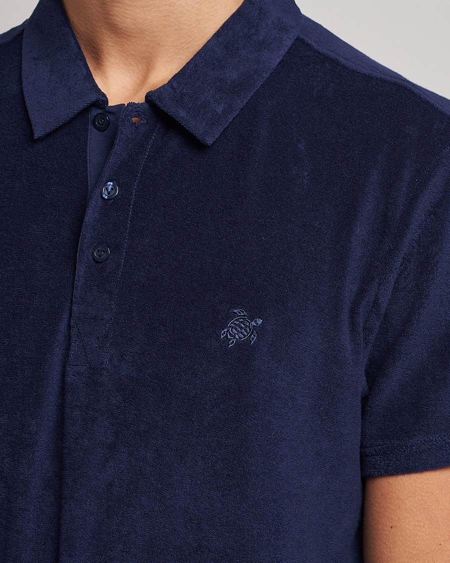 Herren | Hemden | Vilebrequin | Phoenix Terry Shirt Bleu Marine