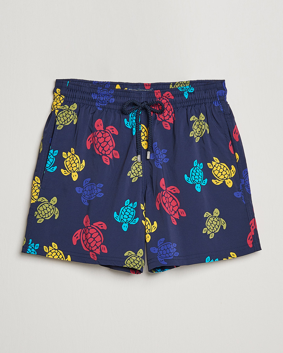 Herren | Badehosen | Vilebrequin | Moorise Swim Shorts Bleu Marine