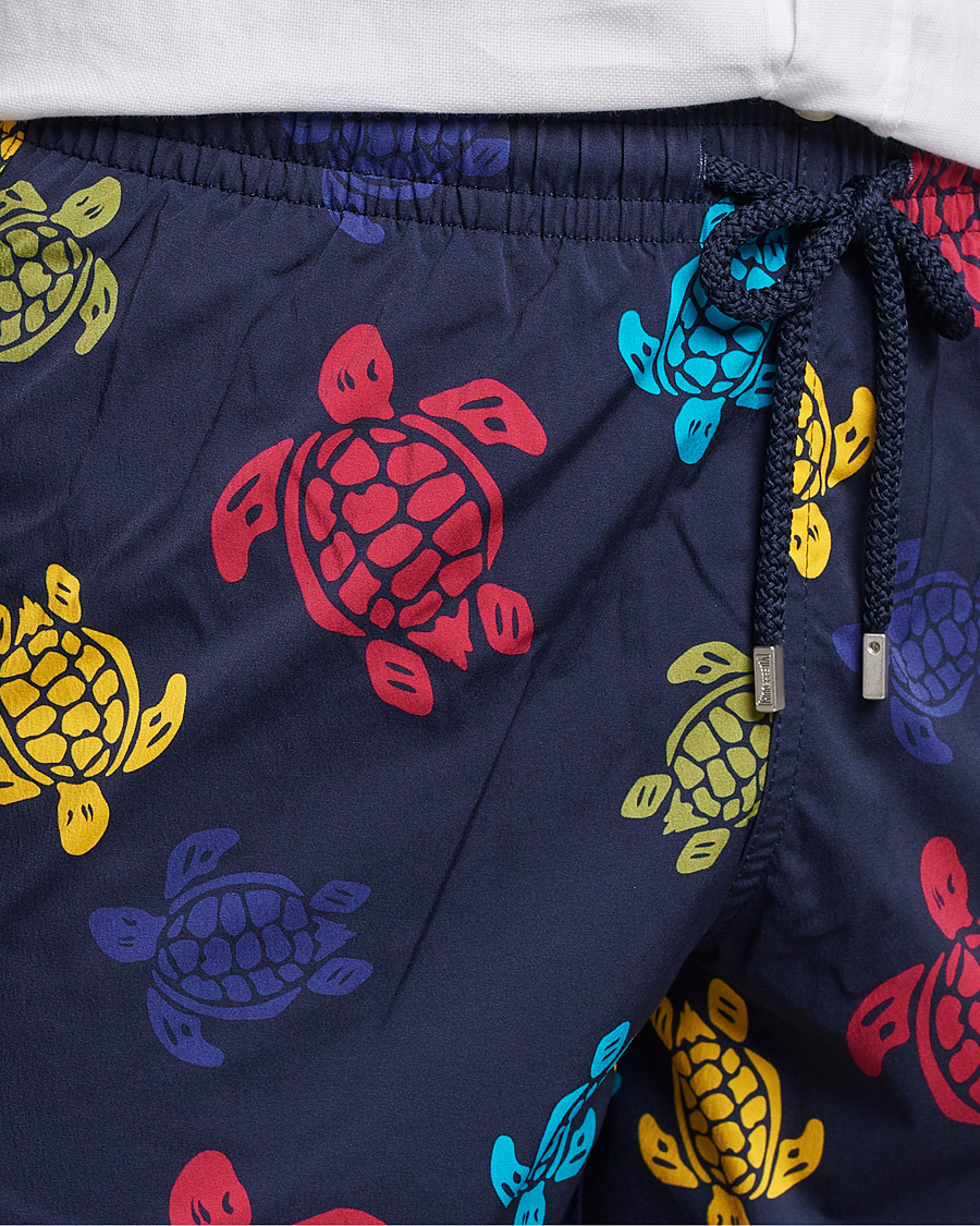 Herren | Badehosen | Vilebrequin | Moorise Swim Shorts Bleu Marine