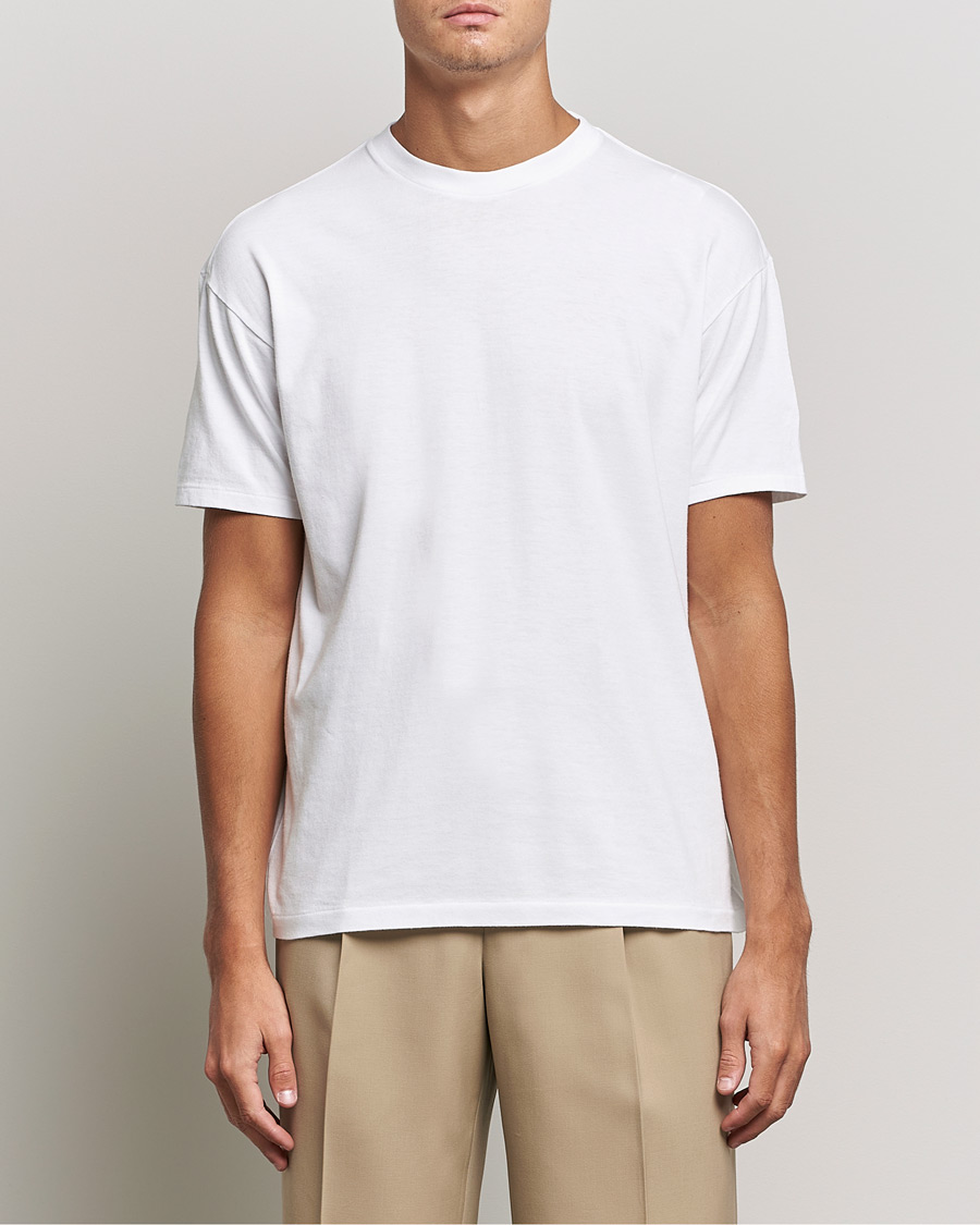 Herren | T-Shirts | Auralee | Seamless Crewneck T-Shirt White
