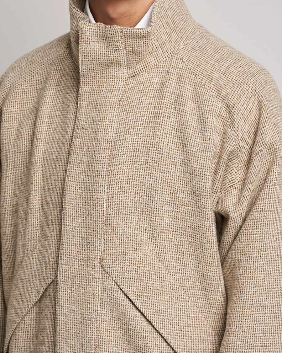 Herren | Jacken | Auralee | Light Tweed Zip Blouson Beige