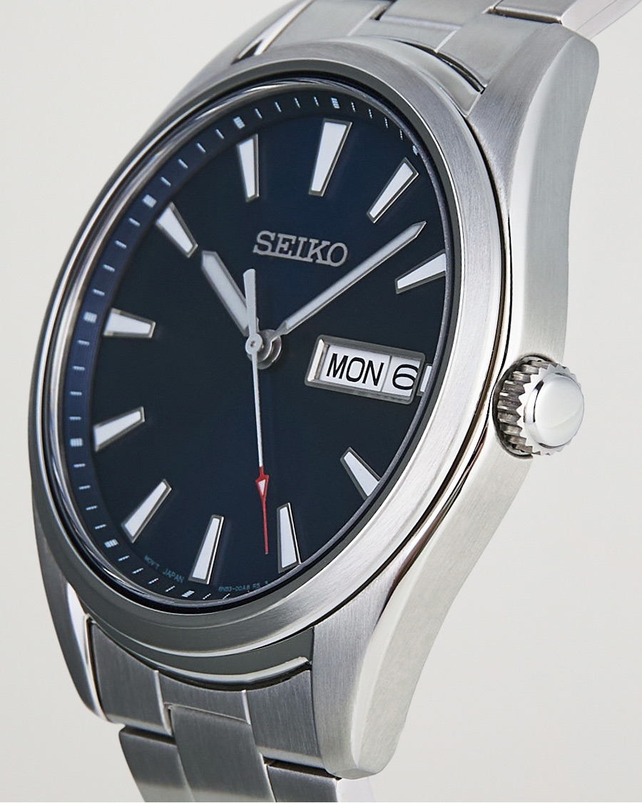 Herren | Uhren | Seiko | Classic Day Date 40mm Steel Blue Dial