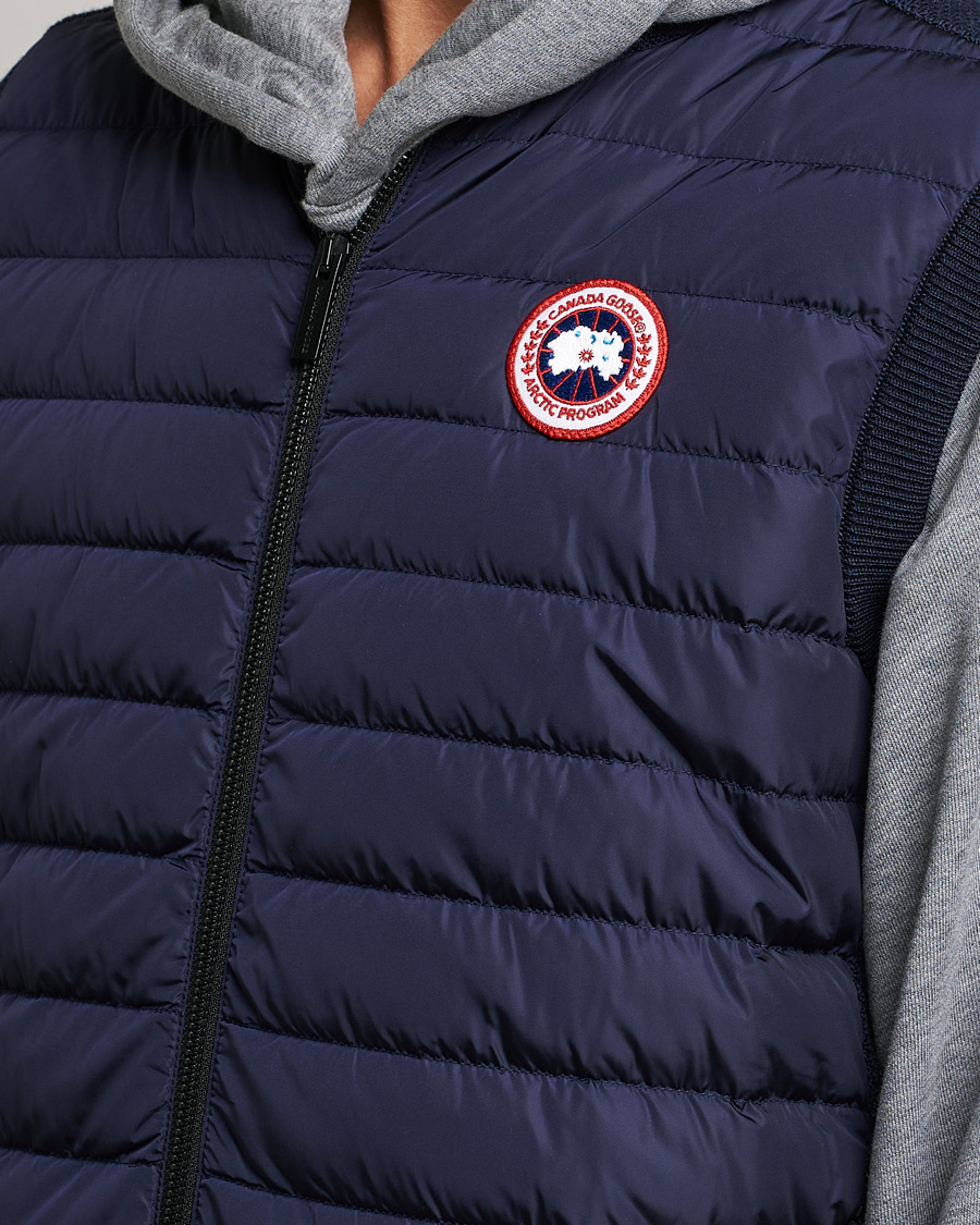 Herren | Westen | Canada Goose | Hybridge Knit Vest Navy