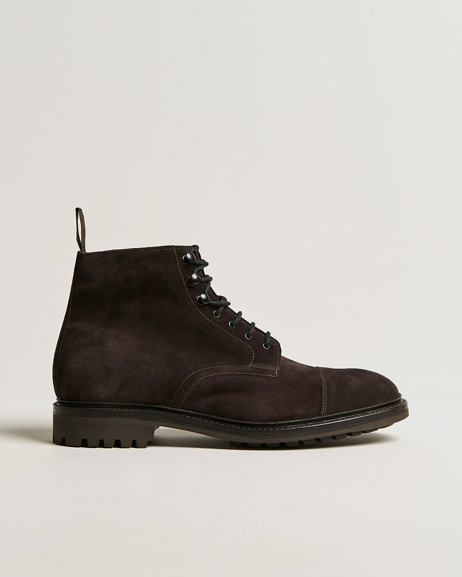 Herren | Loake 1880 Sedbergh Suede Derby Boot Dark Chocolate | Loake 1880 | Sedbergh Suede Derby Boot Dark Chocolate