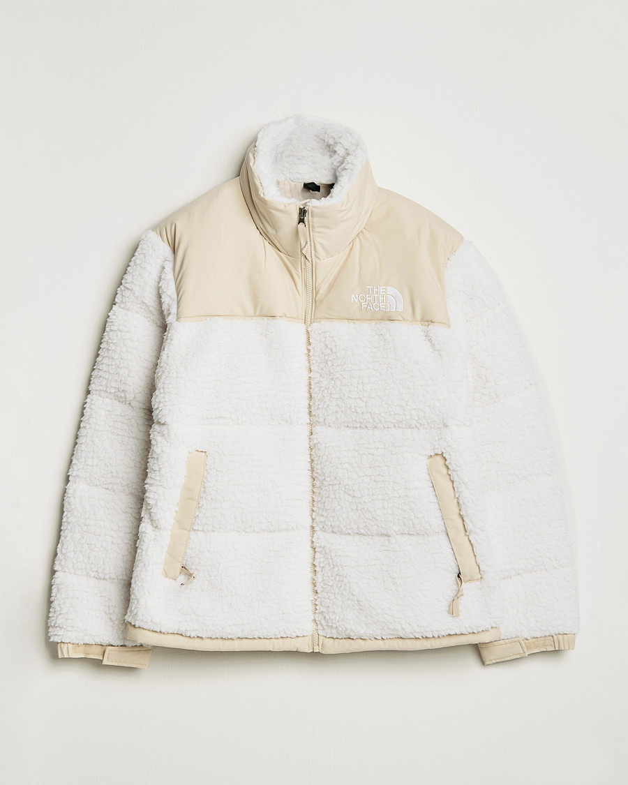 Herren | Jacken | The North Face | Nuptse Sherpa Jacket Gardenia White