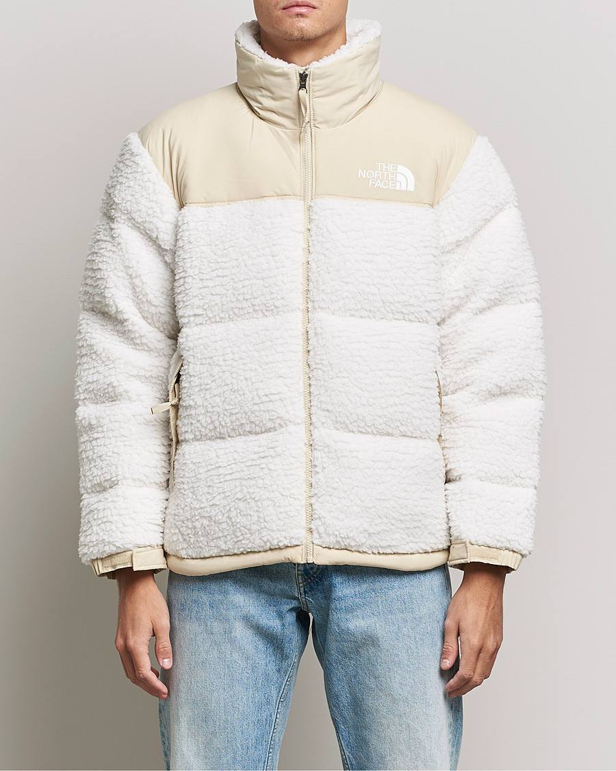 Herren | Jacken | The North Face | Nuptse Sherpa Jacket Gardenia White