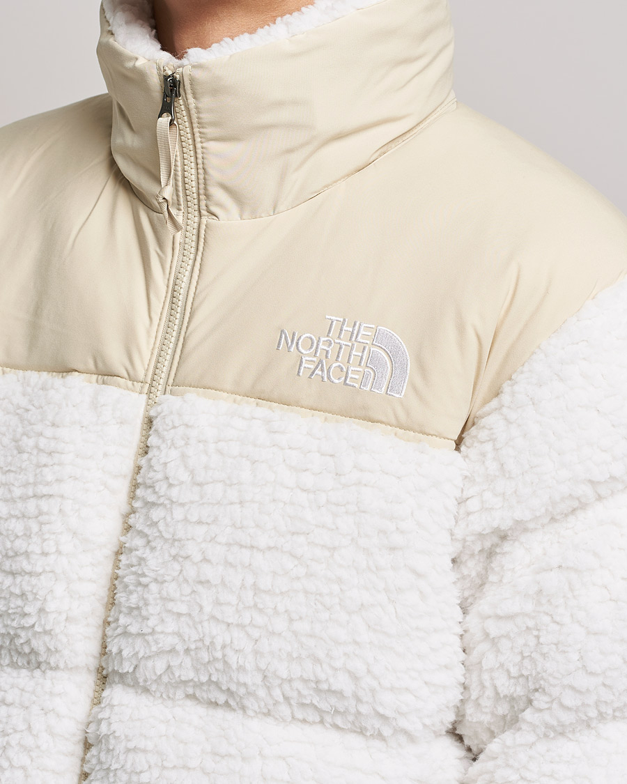 Herren | Jacken | The North Face | Nuptse Sherpa Jacket Gardenia White