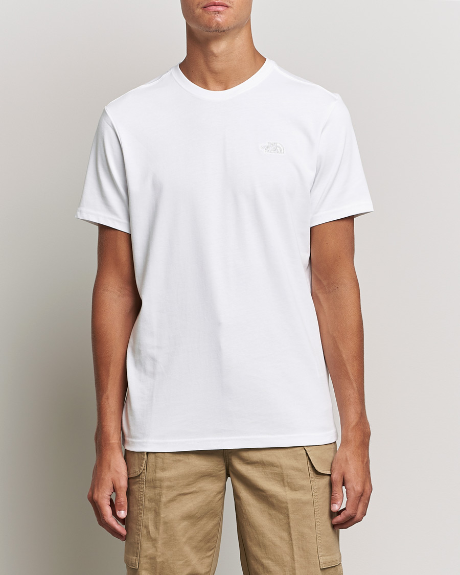 Herren | T-Shirts | The North Face | Premium Simple Logo Tee White