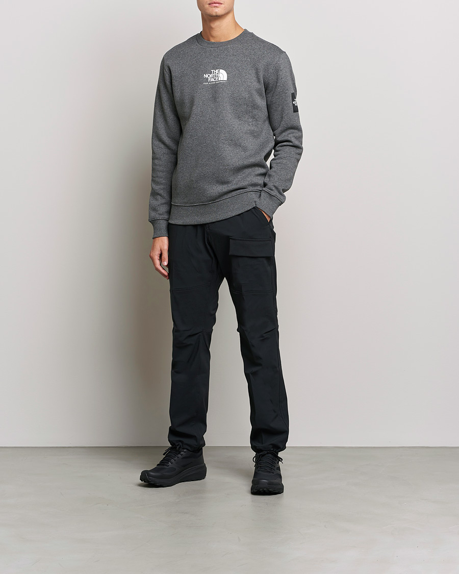 Herren | Pullover | The North Face | Fine Crew Neck Sweatshirt Grey Heather