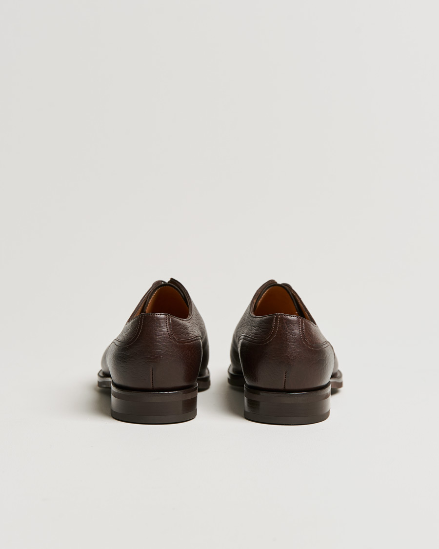 Herren | Edward Green Dover Split Toe Derby Dark Brown London Grain | Edward Green | Dover Split Toe Derby Dark Brown London Grain