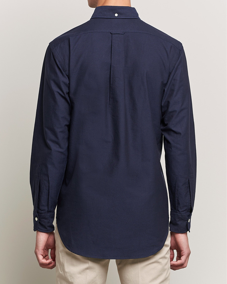 Herren | Hemden | Kamakura Shirts | Vintage Ivy Oxford BD Shirt Navy