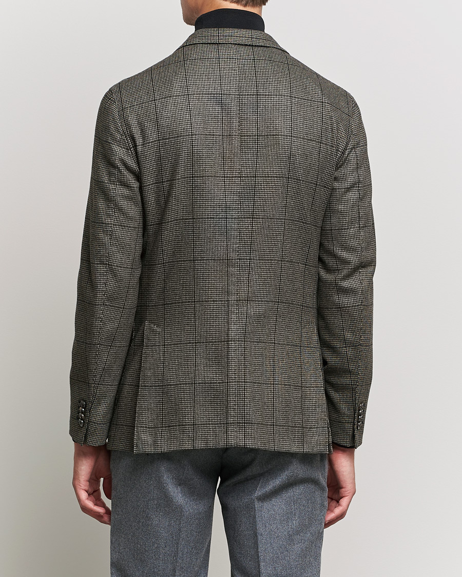 Herren | Sakkos | Boglioli | K Jacket Wool Check Blazer Brown