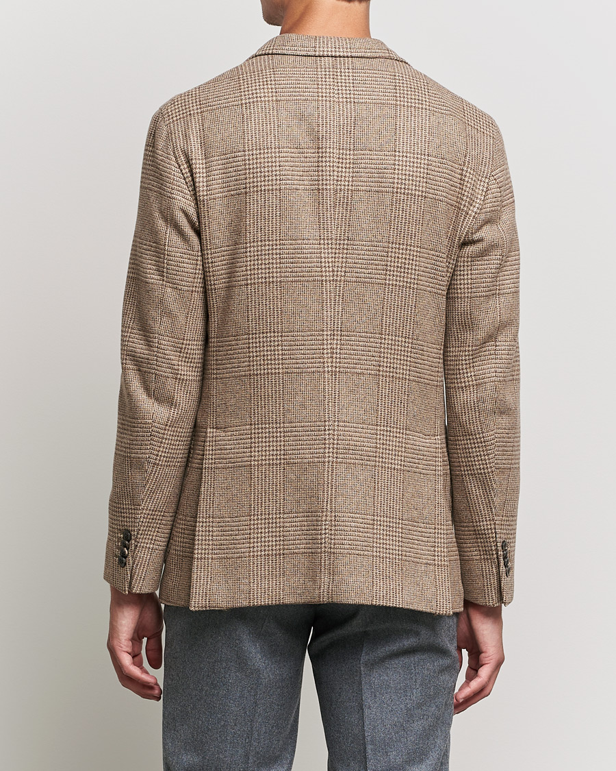 Herren | Sakkos | Boglioli | K Jacket Prince Of Wales Check Blazer Beige