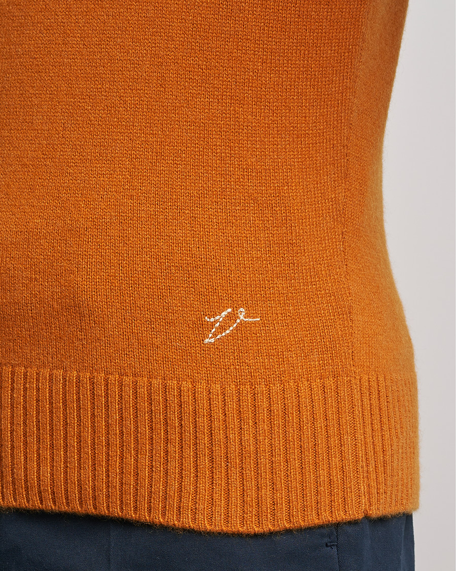 Herren | Pullover | Valstar | Cariaggi Cashmere Rollneck Orange