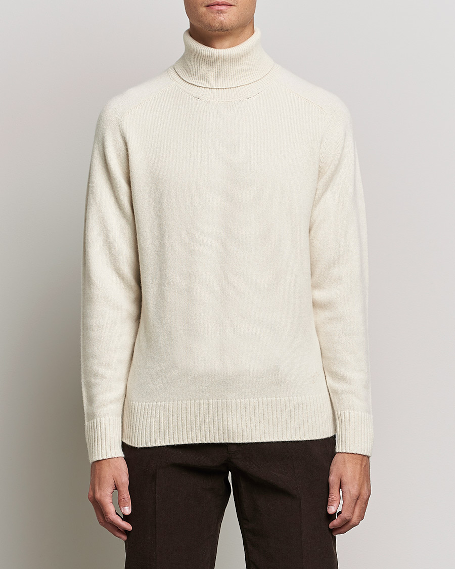 Herren | Pullover | Valstar | Cariaggi Cashmere Rollneck Natural