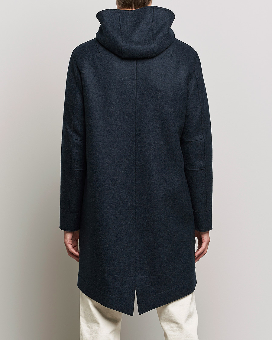 Herren | Jacken | Harris Wharf London | Fishtail Wool Parka Navy