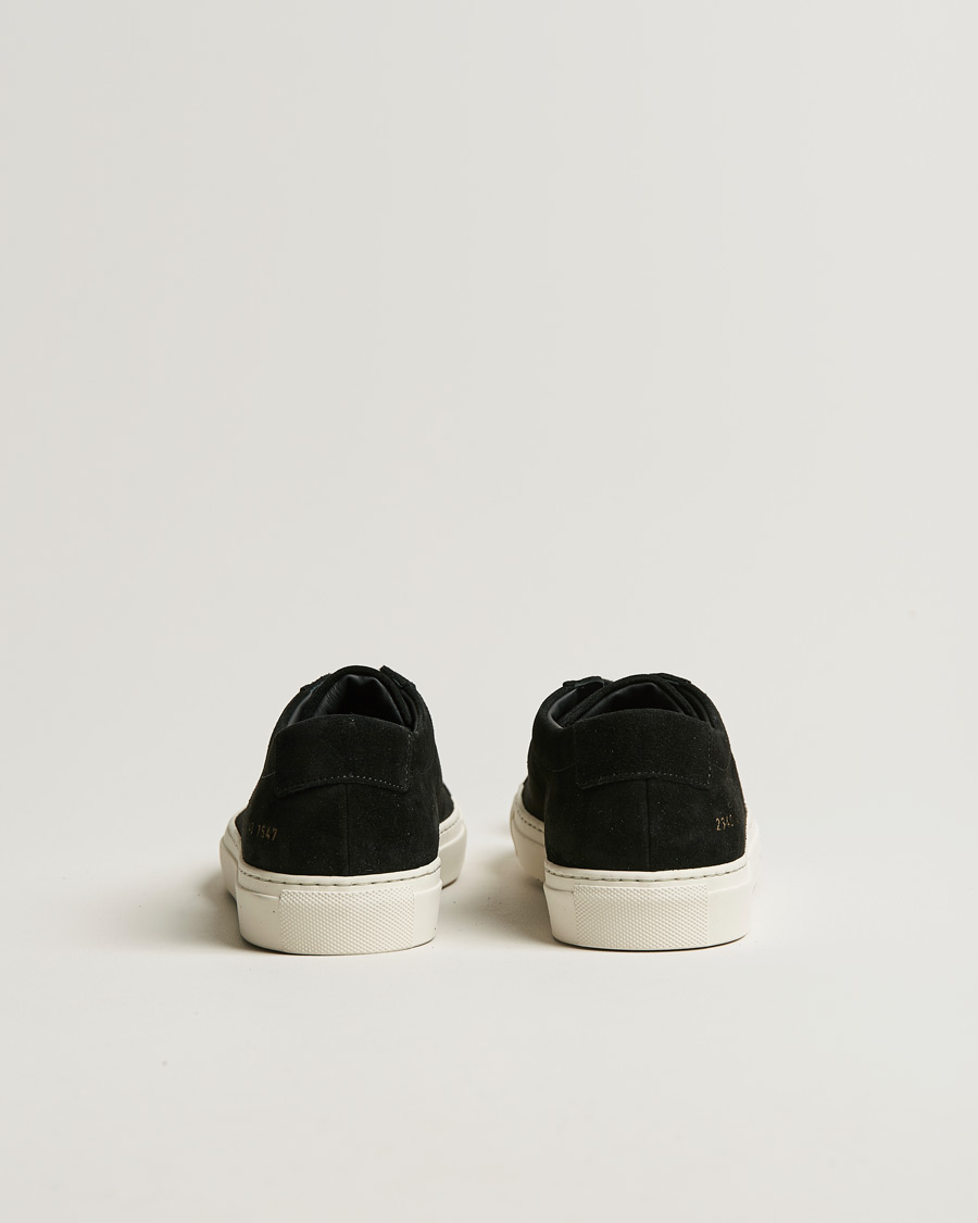 Herren | Common Projects Original Achilles Suede Sneaker Black | Common Projects | Original Achilles Suede Sneaker Black