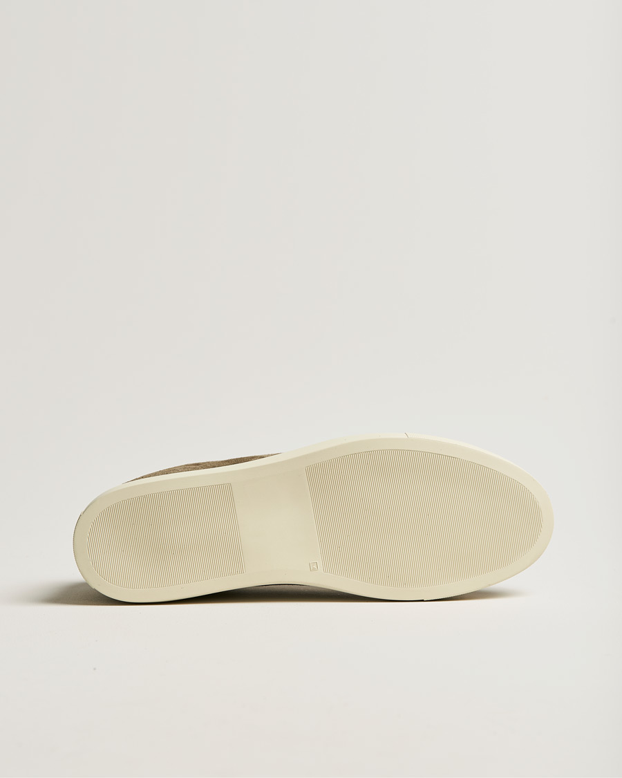 Herren | Common Projects Retro Low Suede Sneaker Olive | Common Projects | Retro Low Suede Sneaker Olive