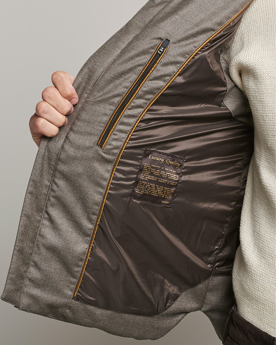 Herren | Jacken | MooRER | Fire Wool/Cashmere Hooded Vest Beige