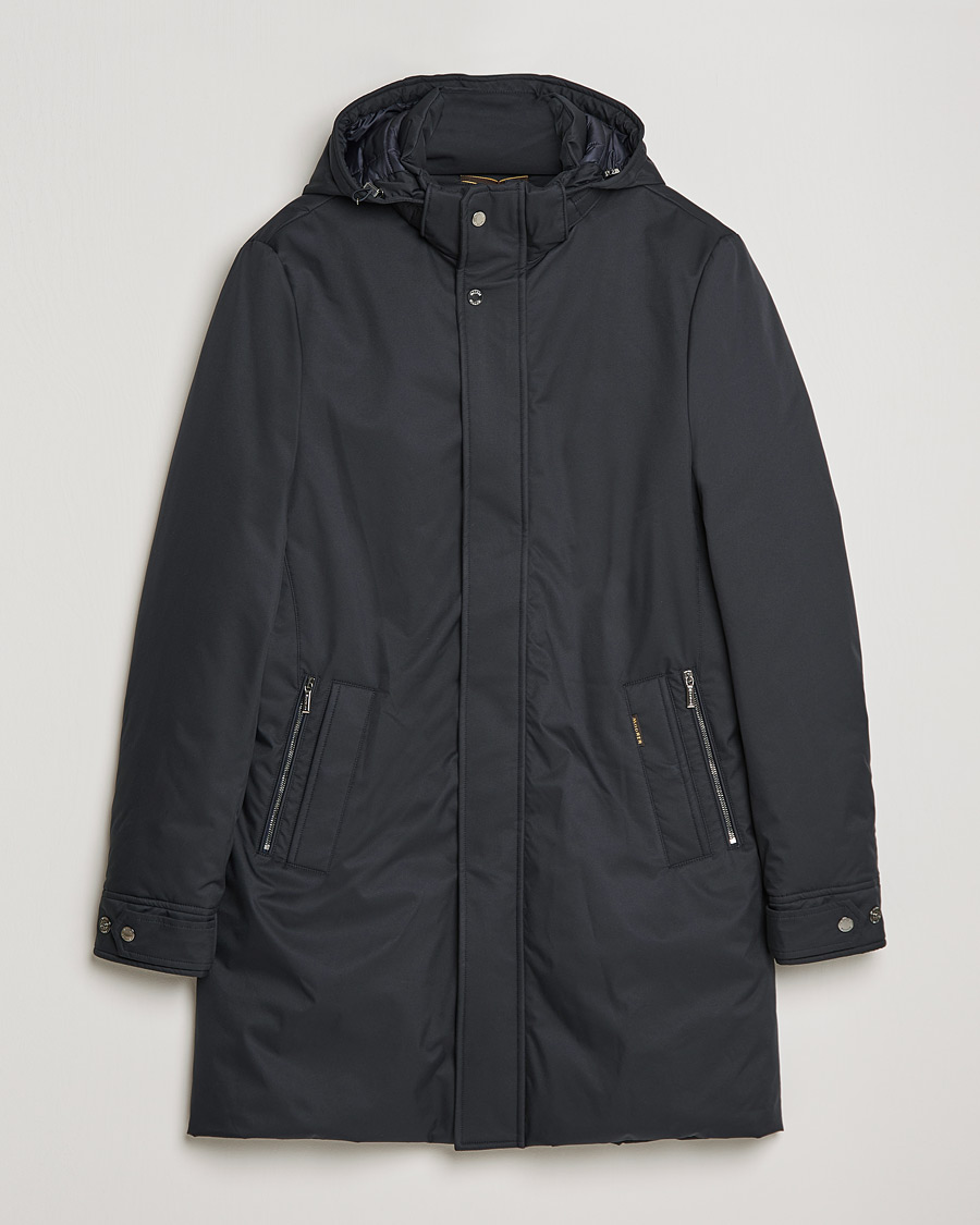 Herren | Jacken | MooRER | Vermont Waterproof Padded Parka Navy