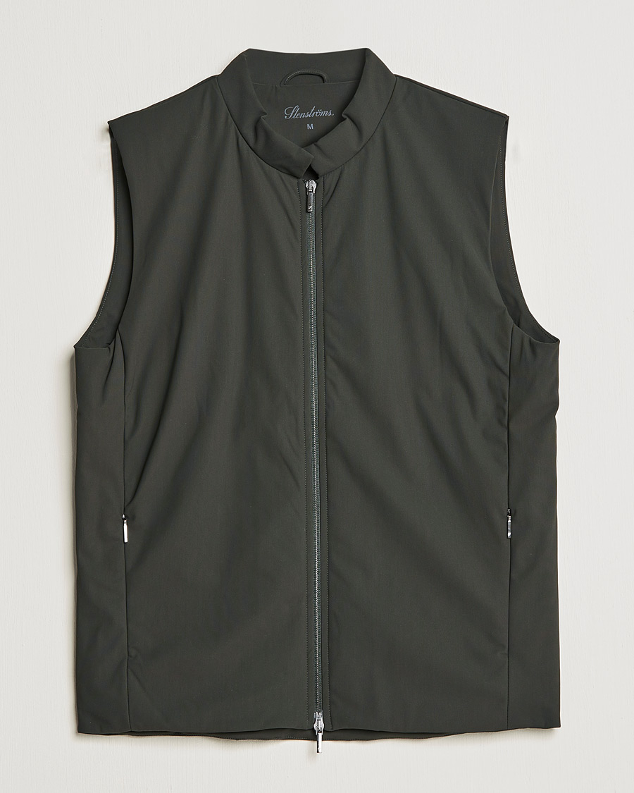 Herren | Westen | Stenströms | Active Jersey Sport Vest Green