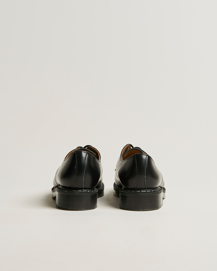 Herren | Derby | Solovair | 3 Eye Gibson Shoe Black Shine