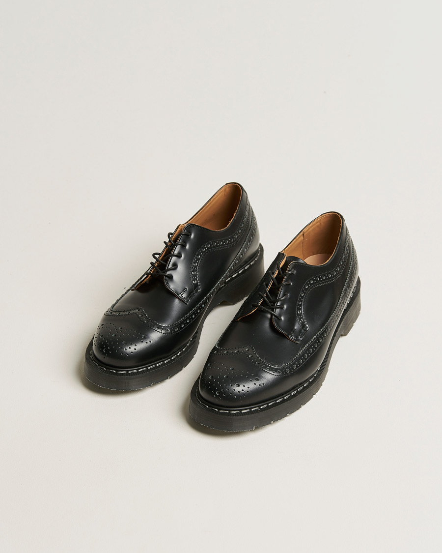 Herren |  | Solovair | American Brogue Shoe Black Shine