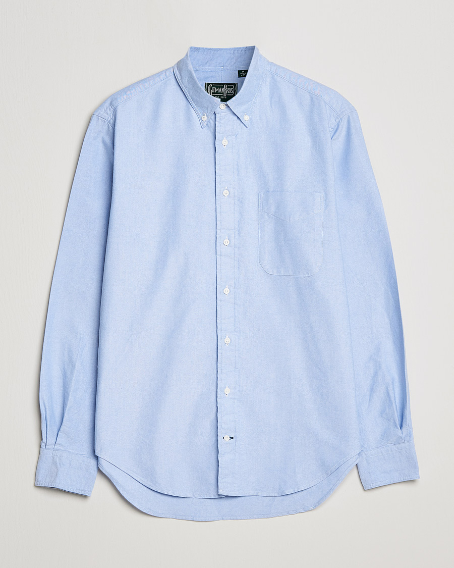 Herren | Hemden | Gitman Vintage | Button Down Oxford Shirt Light Blue