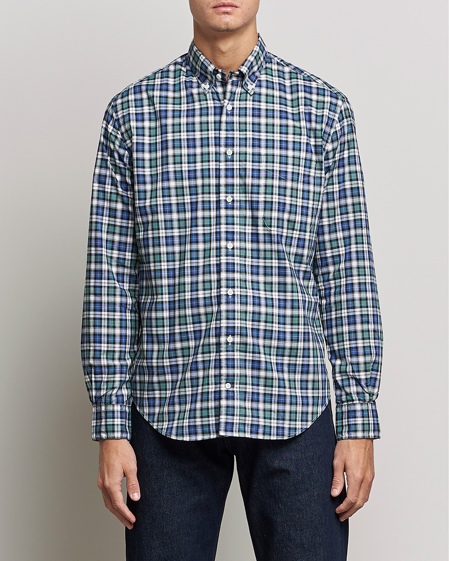 Herren | Hemden | Gitman Vintage | Button Down Poplin Shirt Daywatch Check