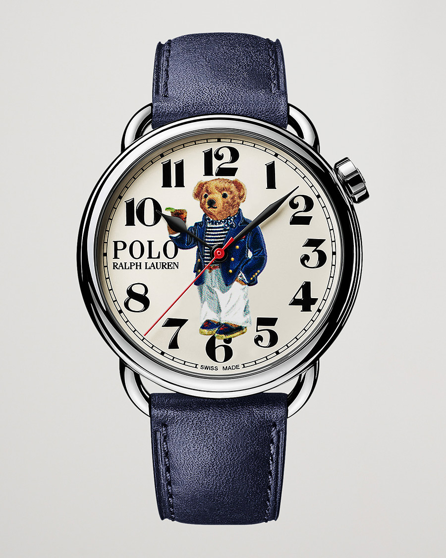 Herren | Polo Ralph Lauren 42mm Automatic Riviera Bear White Dial | Polo Ralph Lauren | 42mm Automatic Riviera Bear White Dial
