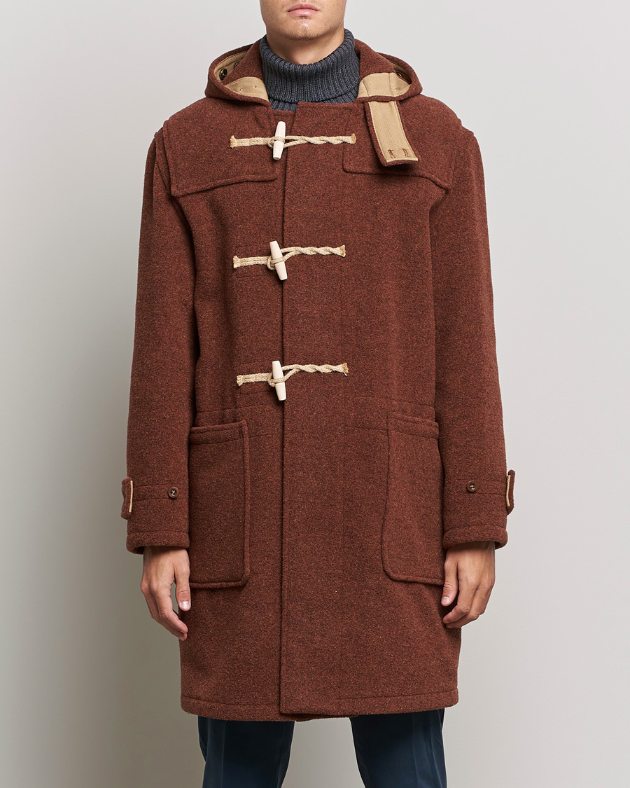 Herren | Jacken | Gloverall | 575 Monty Original Duffle Coat Rust