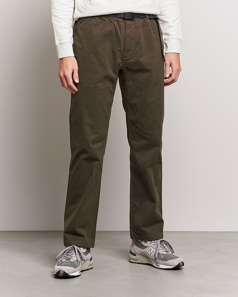 Herren | Hosen | Gramicci | Stretch Twill NN Cropped Pants Deep Brown