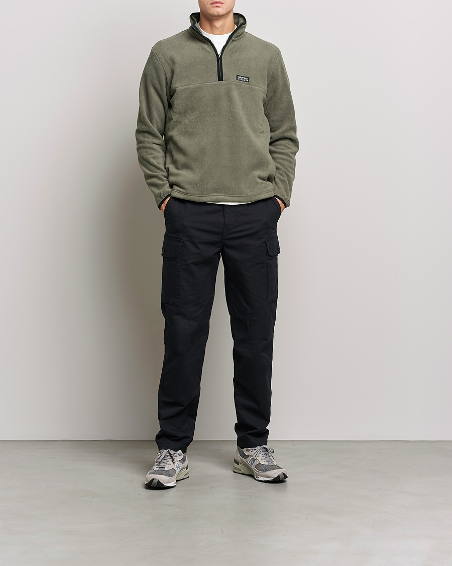 Herren | Pullover | Gramicci | Mock Neck Fleece Grey