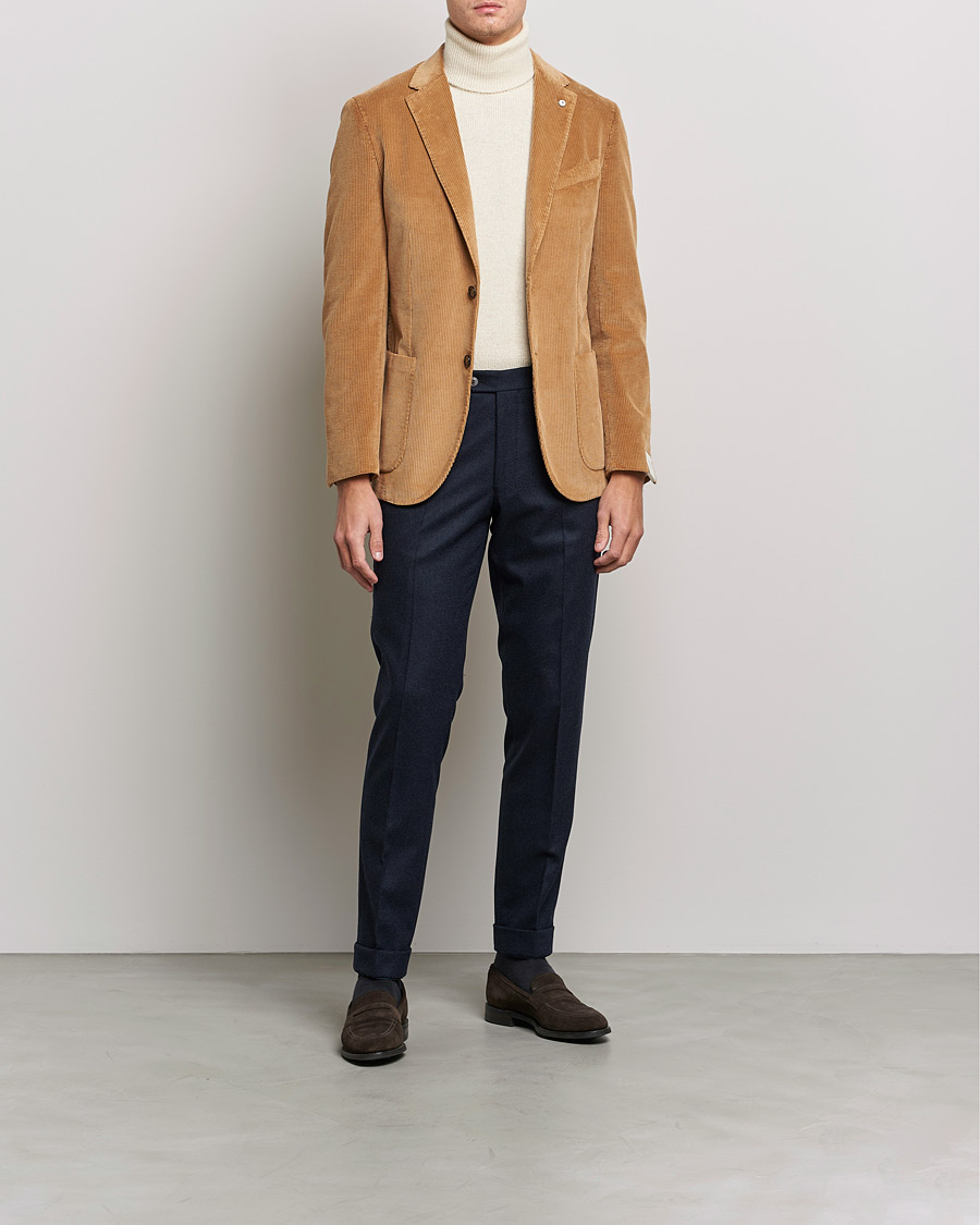 Herren | Sakkos | L.B.M. 1911 | Jack Corduroy Blazer Light Brown