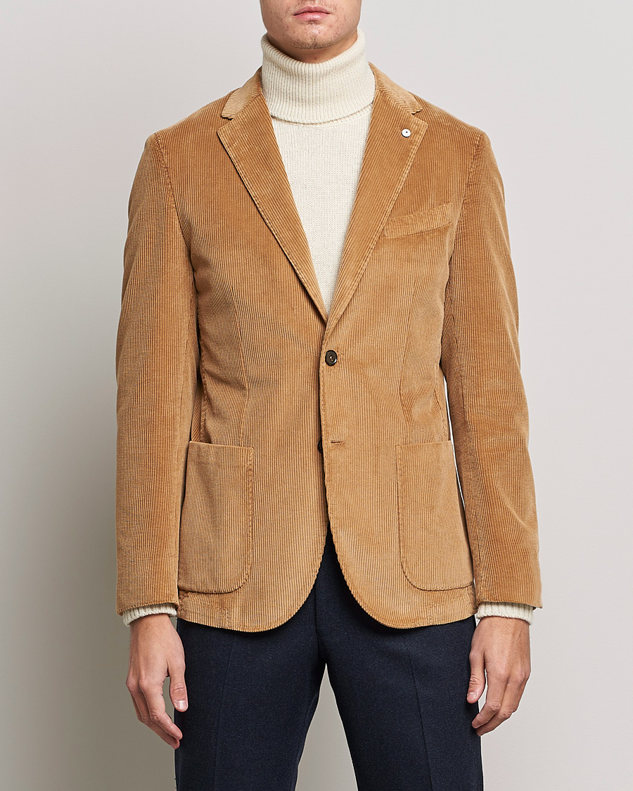 Herren | Sakkos | L.B.M. 1911 | Jack Corduroy Blazer Light Brown