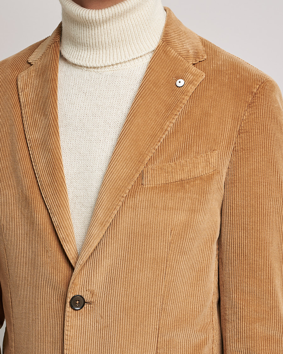 Herren | Sakkos | L.B.M. 1911 | Jack Corduroy Blazer Light Brown