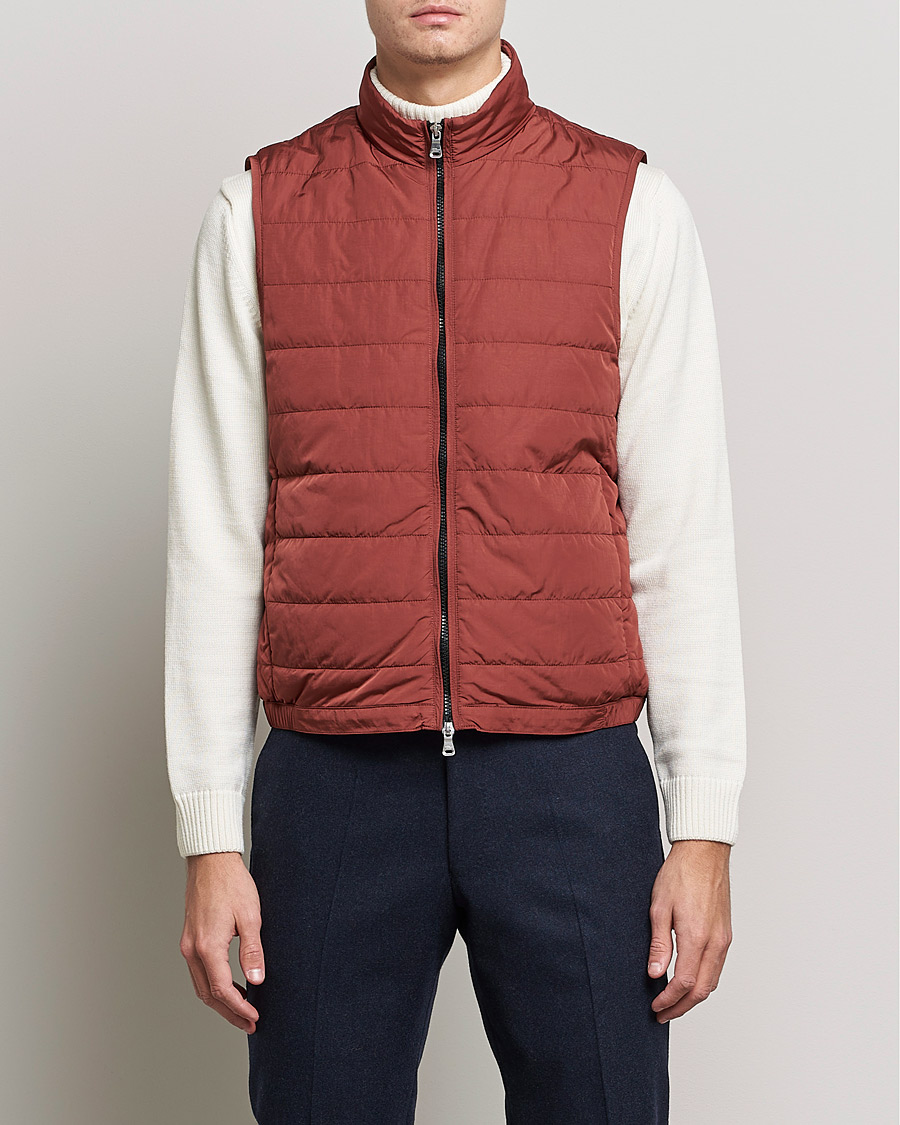 Herren | Jacken | Oscar Jacobson | Liner EVO Waistcoat Soft Red