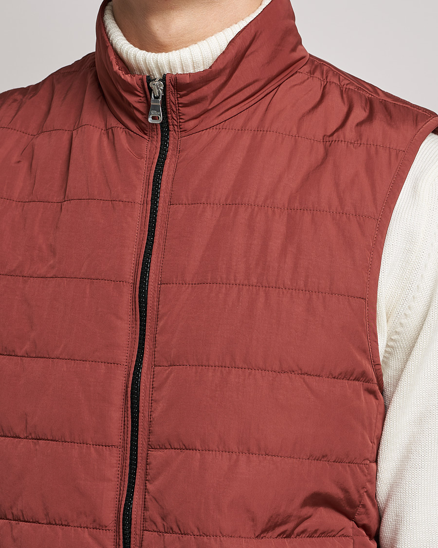 Herren | Jacken | Oscar Jacobson | Liner EVO Waistcoat Soft Red